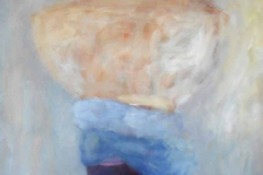 26. woman with calabashes